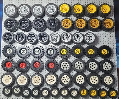 Buy LEGO 4 X Tyres 43.2 X 22 ZR, 43.2x28S, 37x22, 2346, 13x24, ... Various Colours • 4.99£