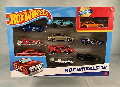 Buy Hot Wheels 10-Car Pack Of 1:64 Scale Vehicles​ For Kids And Collectors #31 • 14.89£