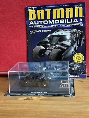 Buy Batman Automobilia No.3 BATMAN BEGINS MOVIE THE TUMBLER. New And Sealed. • 11.50£