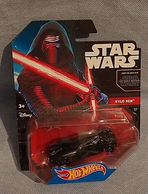 Buy Hot Wheels Star Wars Vehicle Kylo Ren Character Car Toy Diecast • 9.90£