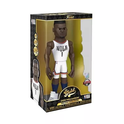 Buy Funko Gold Legends NBA Zion Williamson New Orleans Pelicans 12  Inch New In Box • 25£