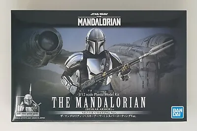 Buy Bandai 1/12 Star Wars The Mandalorian Silver Coating Ver Plastic Model Kit New • 139£