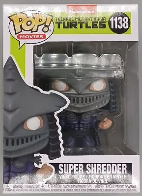 Buy #1138 Super Shredder Teenage Mutant Ninja Turtles Damaged Box Funko & Protector • 9.09£