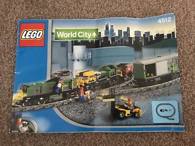 Buy Lego Train 9v 4512 Used Instruction Manual Free UK Postage  • 13.50£