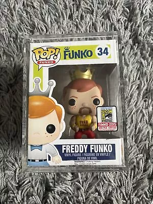 Buy Funko Pop Freddy Funko As Hulk Hogan 34 SDCC 2015 500pcs Vinyl Figure  • 385£