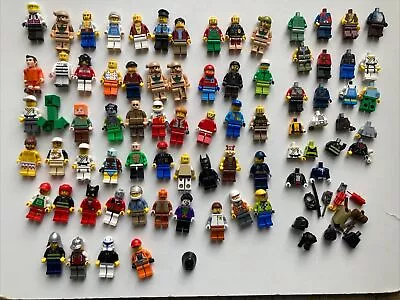 Buy Lego Mini Figures Bundle 47 Mixed Job Lot Collectable Figurines Plus 30+ Pieces • 29.99£