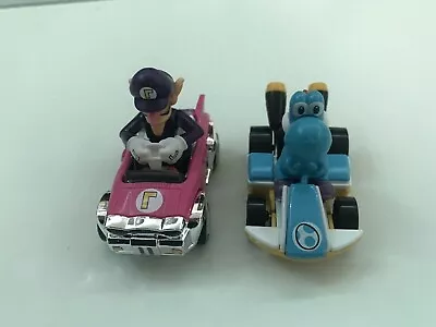 Buy Hot Wheels Mario Kart Waluigi In Badwagon And Blue Yoshi In Standard Kart  • 9.99£