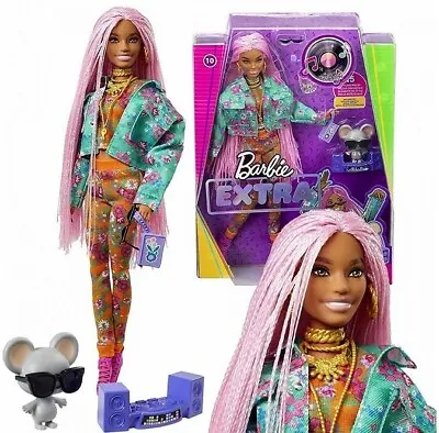 Buy Mattel Barbie Extra Doll Gxf09 Doll + Accessories + Puppy • 30.83£