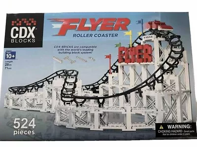 Buy Roller Coaster CDX Blocks Flyer Theme Park Toy New Unopened • 115£