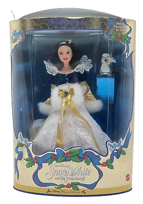 Buy 1998 Walt Disney's Snow White Holiday Princess Dolls / Original Packaging / Mattel 19898 • 72.74£