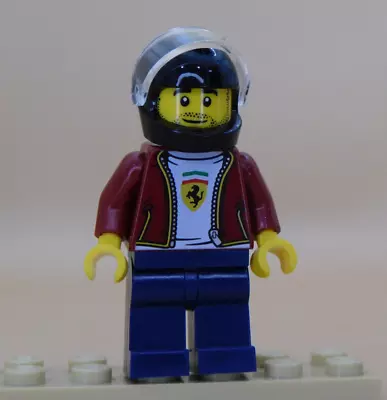 Buy LEGO Speed Champions Minifigure, Ferrari F8 Tributo Driver, SC082 • 6£