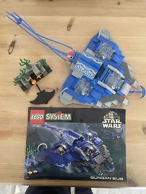 Buy LEGO 7161 Star Wars Gungan Sub NO MINIFIGURES NO BOX • 30£