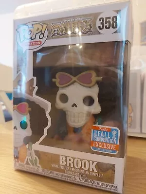 Buy Funko POP Animation One Piece Brook 358 2018 Fall Convention Exclusive • 350£