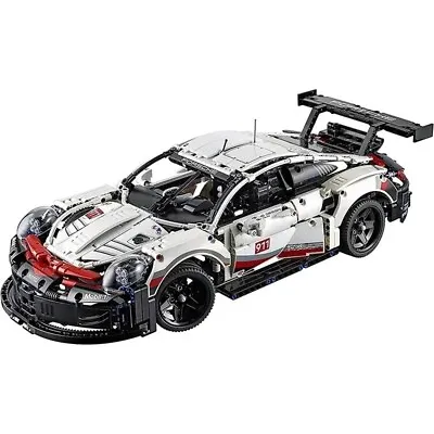 Buy Building Blocks Car Technic Race Car Block Set Porsche 911 RSR Brand New Sealed  • 64.99£