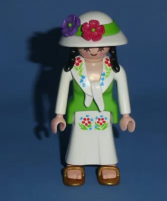 Buy Playmobil  Rare Figure - Victorian Flower Girl / Woman  - Market  / House / Farm • 1.49£