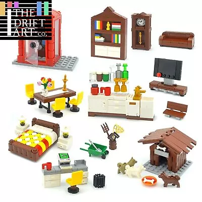 Buy Desk Bookcase Dining Table Piano Fish Tank For Lego Sets Building Blocks Set DIY • 9.44£