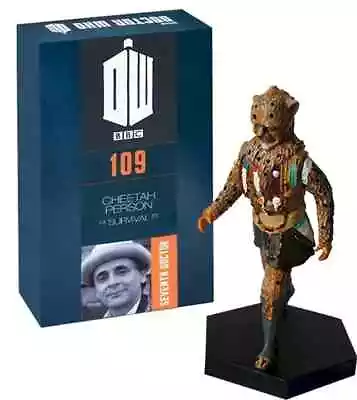 Buy DOCTOR WHO EAGLEMOSS Magazine FIGURINE COLLECTION 109 CHEETAH Person Survival • 11.50£