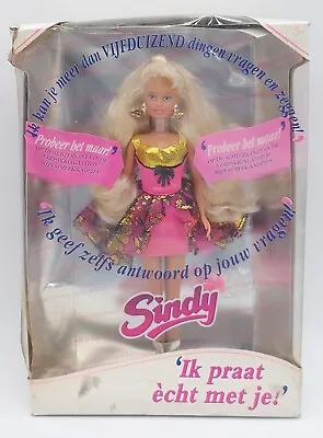 Buy 1993 Talk With Me Sindy Doll / Dutch Edition / Hasbro 18350 / NrfB • 57.37£