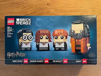 Buy LEGO Harry Potter BrickHeadz 40495 Harry, Hermione, Ron, Hagrid Brand New Sealed • 35.50£