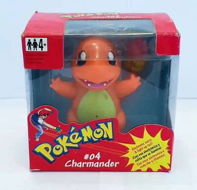 Buy Hasbro Pokémon Charmander #04 Electronic Voice & Light-Up Tail Boxed Figure Rare • 49.99£