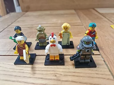 Buy LEGO Minifigures Series 9 Rare Retired 7 X Figures • 9.99£