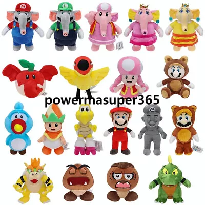Buy Anime Hot Super Mario Bros Wonder Plush Stuffed Doll Toys Birthday Xmas Gifts • 10.59£