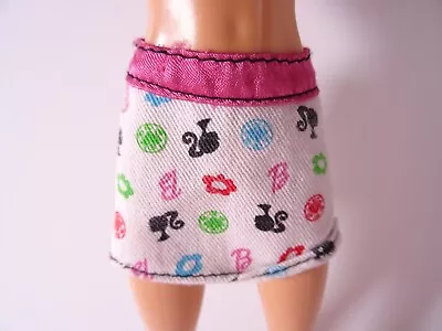 Buy Fashion Fashion For Barbie Dress Doll Jeans Skirt Printed As Pictured (11864) • 5.09£