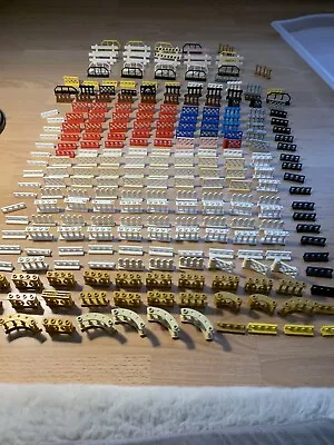 Buy LEGO Balconies Fences Gates Etc X250+ Rare Big Bundle Job Lot  - 100% Genuine! • 7.99£