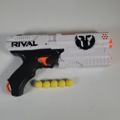 Buy Nerf Rival Kronos XVIII-500 White Phantom Corps Edition With 5 Balls Nerf Gun • 17.99£