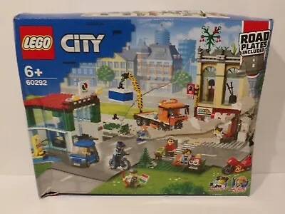 Buy Lego City - Town Centre With Road Plates & Car Wash Toy - 60292 - Damaged Box • 70£