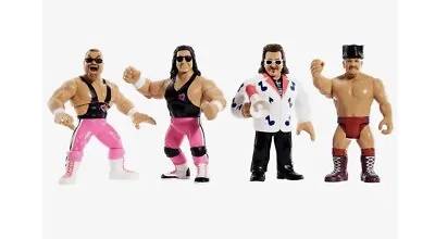 Buy Mattel Creations WWE Official Retro Bundle 4 Pack Wave 2 - In Hand - BRAND NEW • 85£