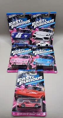 Buy Hot Wheels Fast And Furious: Women Of Fast Full Set Of 5 (NEW) • 37.95£