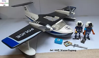 Buy Playmobil Police Set 4445 Police Seaplane (2) • 11.31£