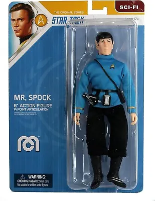 Buy Mego Star Trek The Original Series Spock 55th Anniversary 8  Action Figure • 19.99£