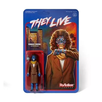Buy Reaction Figure  They Live - Female Ghoul  Super 7 • 20.45£