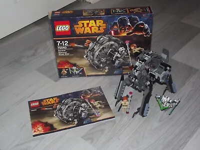 Buy Lego Star Wars 75040 General Grievous' Wheel Bike Set - All Complete And Boxed • 44.99£