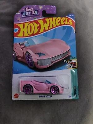 Buy Hot Wheels Barbie Extra Long Card Convertible HW Tooned 5/5 HCX32 1:64 Model Car • 7.50£