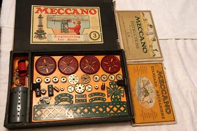 Buy Meccano Set 3 1928 • 29.95£