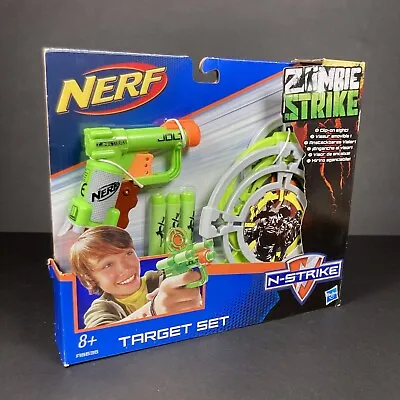 Buy Nerf Zombie Strike Target Set Jolt Blaster Clip On Sight Age 68+ Hasbro 2013 NEW • 11.99£