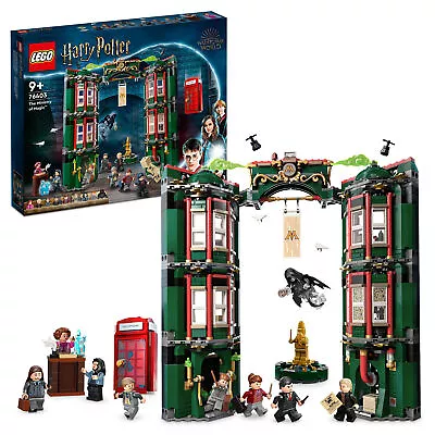 Buy Lego Harry Potter The Ministry Of Magic Building Set 990 Pieces 76403 • 71.99£