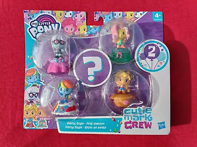 Buy My Little Pony Cutie Mark Crew Party Style Brand New Childs Toys Five Items • 6.99£