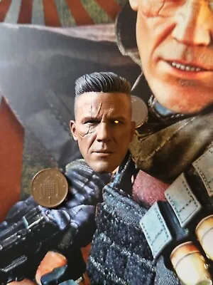 Buy Hot Toys Deadpool 2 MMS583 Cable LED Head Sculpt Loose 1/6th Scale • 79.99£