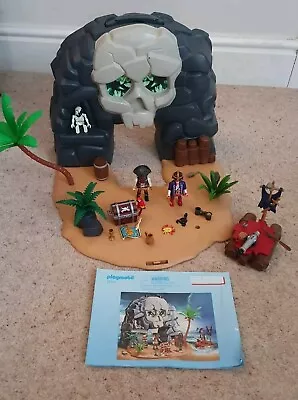Buy Playmobil Skull Island Pirate Playset Carry Along Case Set • 19.99£