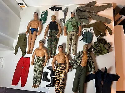 Buy Action Man Figure Hasbro Bundle Figures, Clothes And Accessories • 27.99£