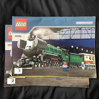Buy LEGO 10194 Emerald Night Train | Complete With Minifigures + Instructions | VGC • 399.99£