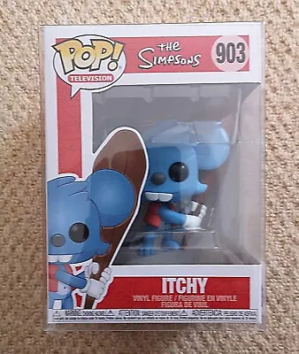 Buy Funko Pop! The Simpsons Itchy #903 NEW WITH PROTECTOR • 12£