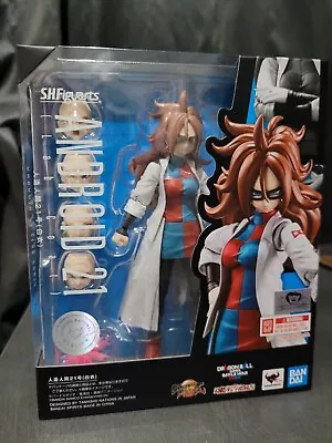 Buy Dragon Ball Fighterz S.H.Figuarts Android 21 (Lab Coat) Battle Hour 2022 Bandai • 90£