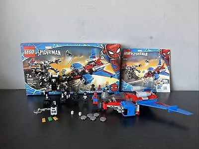 Buy LEGO Super Heroes: Spiderjet Vs. Venom Mech (76150) Incomplete Box Instructions • 39.99£