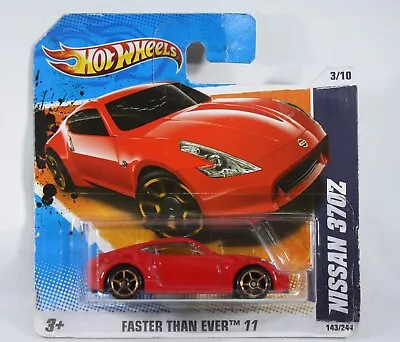 Buy Hot Wheels Nissan 370z In Red From Faster Than Ever 11 Series Ref T9850 • 4.99£
