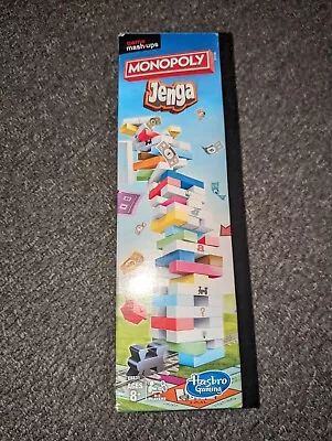 Buy Monopoly Jenga Game By Hasbro Mashups A Mash Up Of 2 Games | CIB Complete In Box • 12£